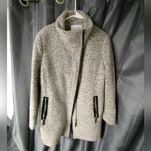 Calvin Klein wool blend pea coat-gray size XL
